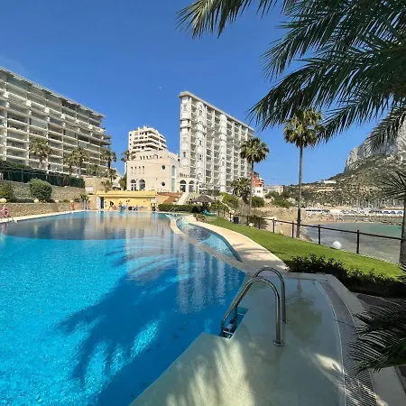 Apartment Clp - Front, Pool View And Parking Calpe