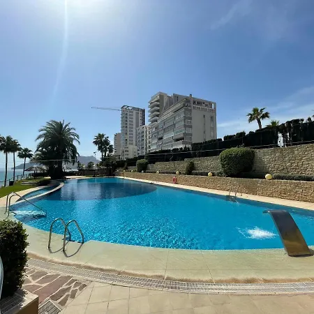 Clp - Front, Pool View And Parking Apartment Calpe